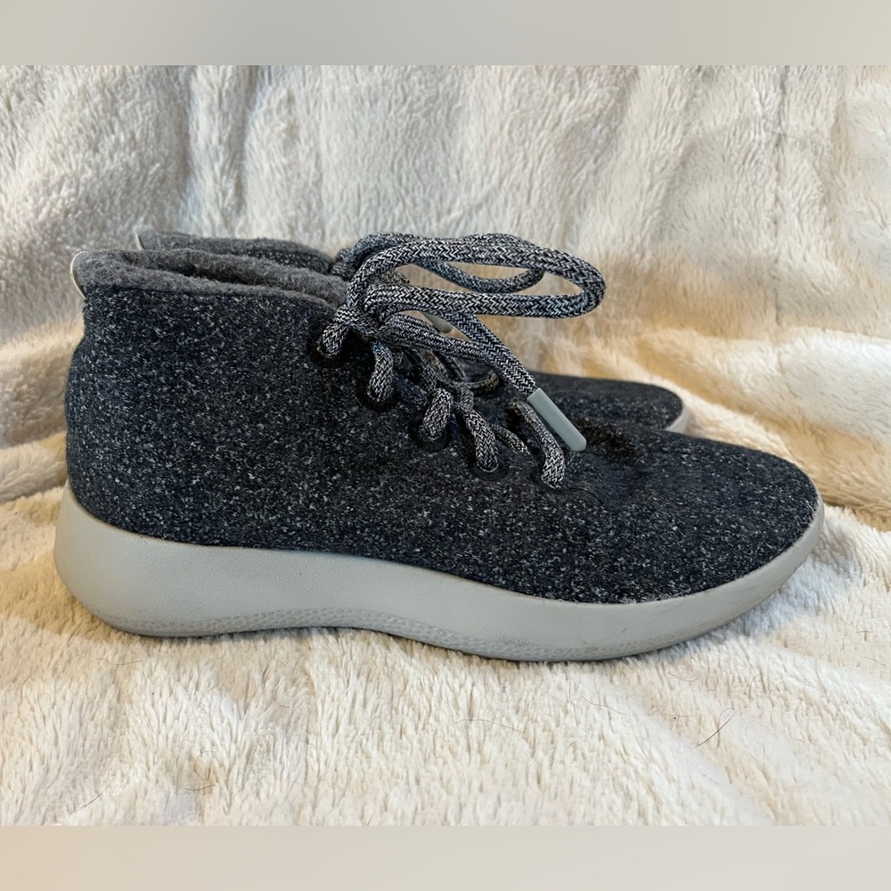 Allbirds Shoes Women’s Size 7 Wool Runner Runner-Up Mizzles Mid Gray Sneakers